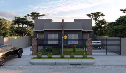 Casa com 3 dormitórios à venda, 61 m² por R$ 399.900,00 - Campo Pequeno - Colombo/PR