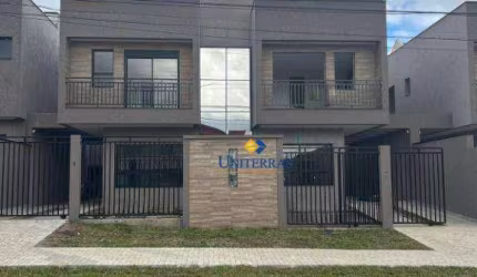 Sobrados com 3 quartos / suíte à venda, 111 m² por R$ 700.000 - Novo Mundo - Curitiba/PR