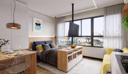 Studio com 2 dormitórios à venda, 25 m² por R$ 280.900,00 - Tingui - Curitiba/PR