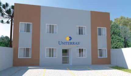 Apartamento com 2 dormitórios à venda, 60 m² por R$ 250.000,00 - Cachoeira - Almirante Tamandaré/PR
