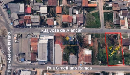 Terreno à venda, 1145 m² por R$ 1.350.000,00 - Maracanã - Colombo/PR