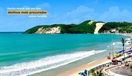 chegou a hora de você morar com essa Linda vista mar da praia de ponta negra