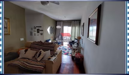 Apartamento sala 2 quartos, enaltecendo seu excelente estado de conservação