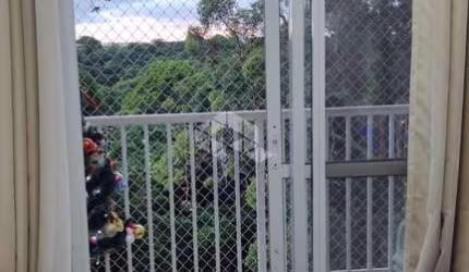 Apartamento 45 metros, 2 dormitórios, 1 banheiro, cozinha sala, varanda, 1 vaga de garagem.