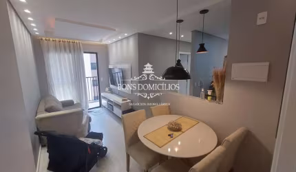Abaixo do preço!! Impecável apto pronto c/ varanda prox. Templo Budista de Cotia