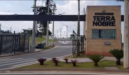 Terreno plano no condomínio Terra Nobre. Pronto pra construir e com projeto grátis!