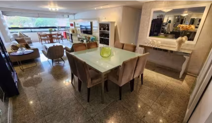 Apartamento nascente todo no porcelanato à venda com 3 suítes, no melhor trecho das Graças.