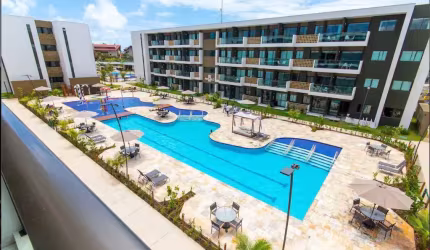 Apartamento mobiliado à venda com 1 quarto, no Mana Beach Experience.