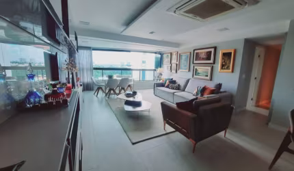 Apartamento à venda de alto padrão com 3 suítes, em Apipucos.