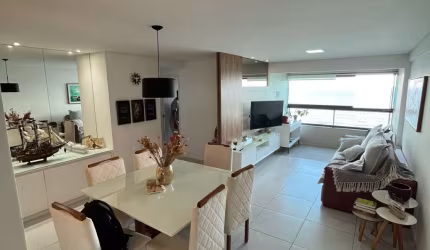 Apartamento todo reformado de alto padrão à venda com 3 suítes, beira mar de Olinda.