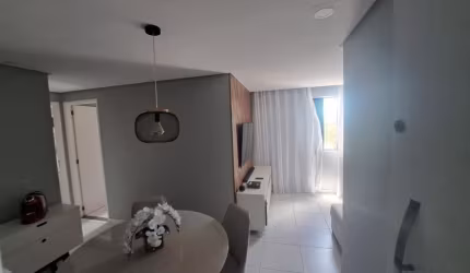 Apartamento nascente à venda com 2 quartos sendo 1 suíte, no Cordeiro.
