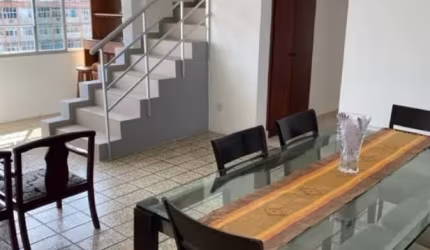 Cobertura nascente à venda com 5 quartos sendo 2 suítes, na Madalena.