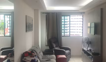 Flat mobiliado com 1 quarto para alugar, na Tamarineira.