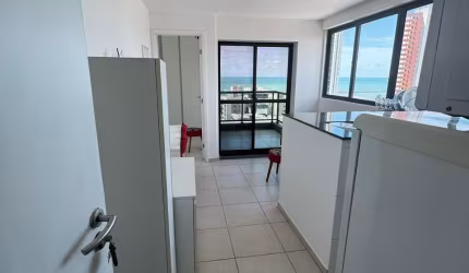 Flat 100% mobiliado com 1 quarto, em Casa Caiada.