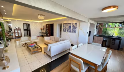Apartamento com 240m² , 03 suítes, escritório, lavabo, varanda gourmet com churrasqueira por R$750.000,00