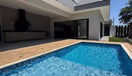 Casa térrea com piscina em condomínio para Alugar em Taubaté - SP