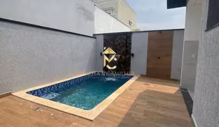Vendo Belíssima casa em condomínio fechado com piscina
