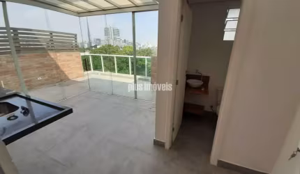 Apto cobertura em Pinheiros com 2 quartos
