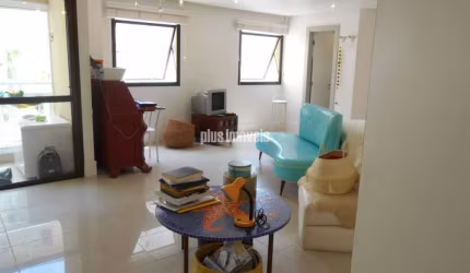APARTAMENTO TIPO LOFT COM SALA/DORMITORIO/COZINHA AMERICANA/BANHEIROS/SACADA FEC VIDROS, 02VGS+DEP