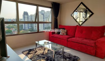 EXCELENTE APARTAMENTO MOBILIADO NO BROOKLIN PAULISTA