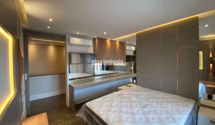 Modernidade e elegância se encontram neste incrível duplex,mobiliado, consolação
