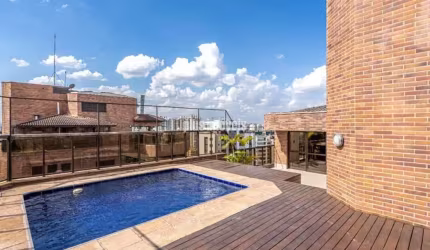 MARAVILHOSA COBERTURA COM 591,0M²AU LAZER PRIVATIVO COM PISCINA E ESPAÇO GOURMET