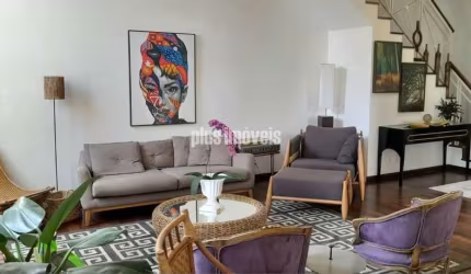 Casa Alto Padrão Condomínio Fechado  - Mobiliada!