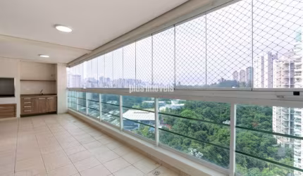 PANAMBY -  177M²AU  3  SUÍTES - 3 GAR - EM FRENTE AO PARQUE BURLE MARX -  TERRAÇO GOURMET