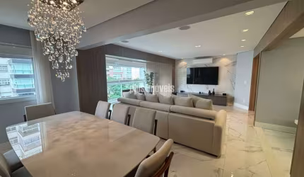 Apartamento Elegante no Paraíso com Varanda, 3 Suítes e Lazer Completo