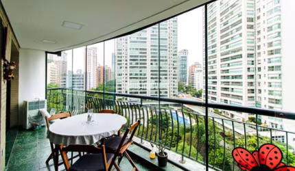 Apartamento na vila nova conceição, com 153  m², andar alto