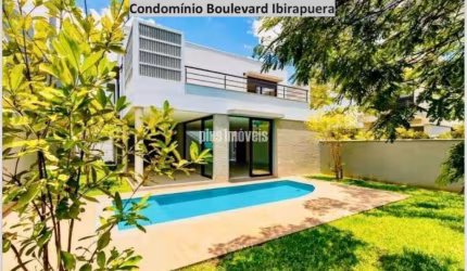 CONDOMÍNIO FECHADO  -  455,0M² ÁREA PRIVATIVA 3 SUÍTES  3 VAGAS DE GRAAGEM -  PISCINA