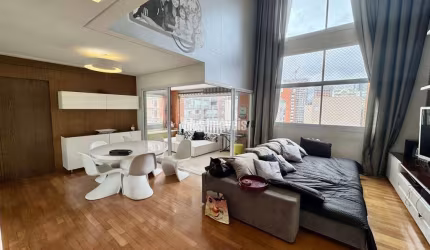 IMPONENTE DUPLEX, CHARMOSO E COBIÇADO EM PINHEIROS!