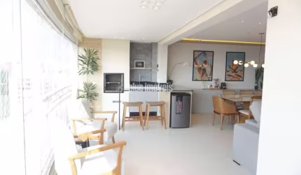 Apartamento 123m² com 3 Suítes, Varanda Gourmet e 2 Vagas | Vila Mascote, SP