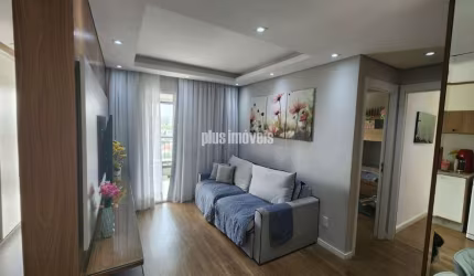 Apartamento com varanda e lazer completo