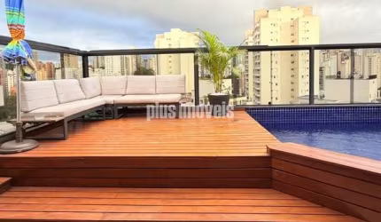EXCELENTE COBERTURA COM 148,M² 3 DORMS, SUÍTE, 2 VAGAS DE GARAGEM - CONDOMDÍNIO COM EXCELENTE LAZER