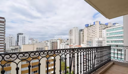 Higienópolis! Neoclássico! Andar Alto!