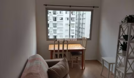 LOCAÇÃO 1 DORMITÓRIO 1 VAGA - 40m² - MOEMA PASSAROS!!! - MOBILIADO