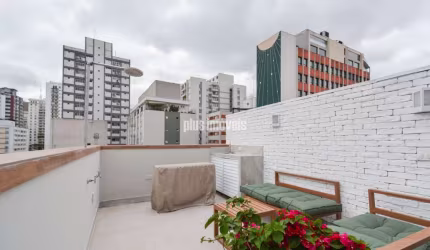 JARDIM PAULISTA! LINDÍSSIMA COBERTURA COM VISTA PANORÂMICA!