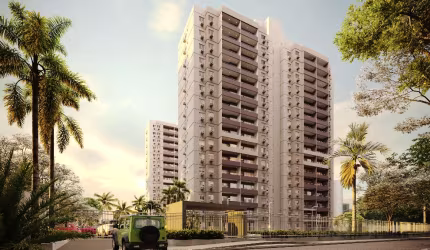 Apartamento com 2 quartos suíte e varanda em Candeias - Conforto, Qualidade e Segurança