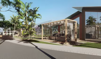 Lotes de 375 metros com estrutura de Campo e Praia