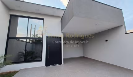 Casa para Venda em Boituva, Portal Ville Jardins, 3 dormitórios, 1 suíte, 3 banheiros, 2 vagas