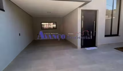 Linda Casa térrea, recém construída no Jardim Marambaia II