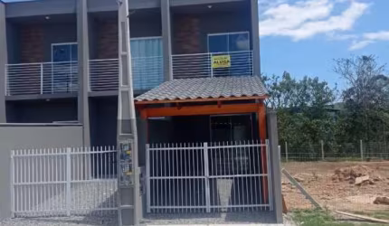 Geminado com 02 dormitórios e área com churrasqueira para vender, Itinga