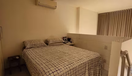 Aquarius Residence -Excelente    Loft  Duplex decorado e mobiliado,..