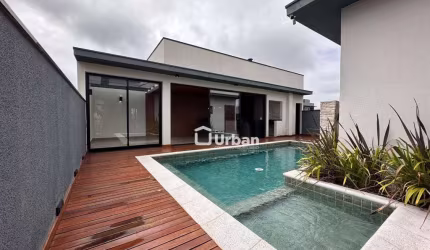 Casa nova em condomínio clube, 273 m², 3 quartos suítes à venda!