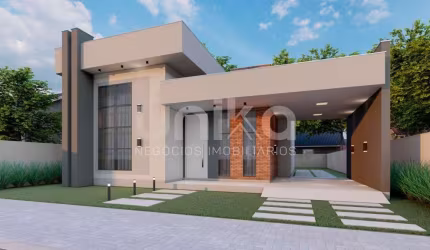 Casa com 3 quartos à venda na Caminho do Sol, 1, Caverazinho, Araranguá por R$ 620.000