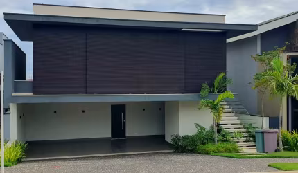 Casa de alto padrão semi mobiliada a venda no Condominio Vila dos Platanos
