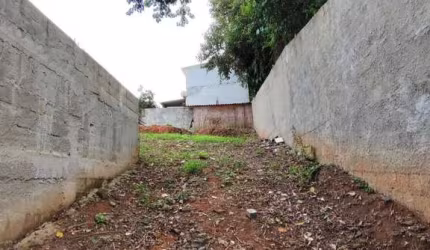 Terreno escriturado, aceita financiamento bancário