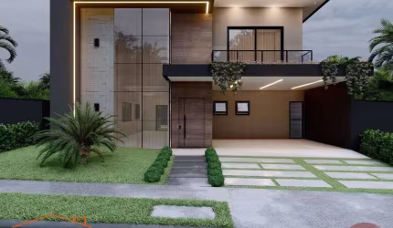 Casa de Alto Padrão com Piscina em Condomínio: Luxo e Conforto!