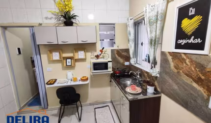 Kitnet Mobiliada com Água, Luz e Internet – Terra Preta/SP